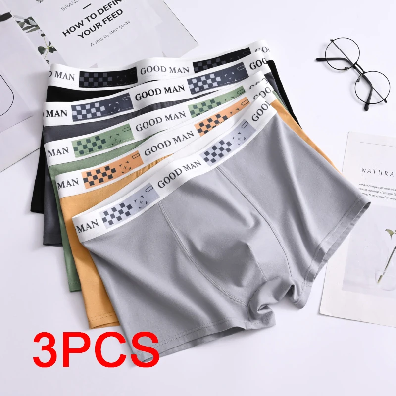 3PCS Underwear Men Breathable Shorts Pure Cotton Comfortable Men's Panties Large Size Boxer Underpants Plus Luxury Underwears
3PCS Underwear Men Breathable Shorts Pure Cotton Comfortable Men's Panties Large Size Boxer Underpants Plus Luxury Underwears