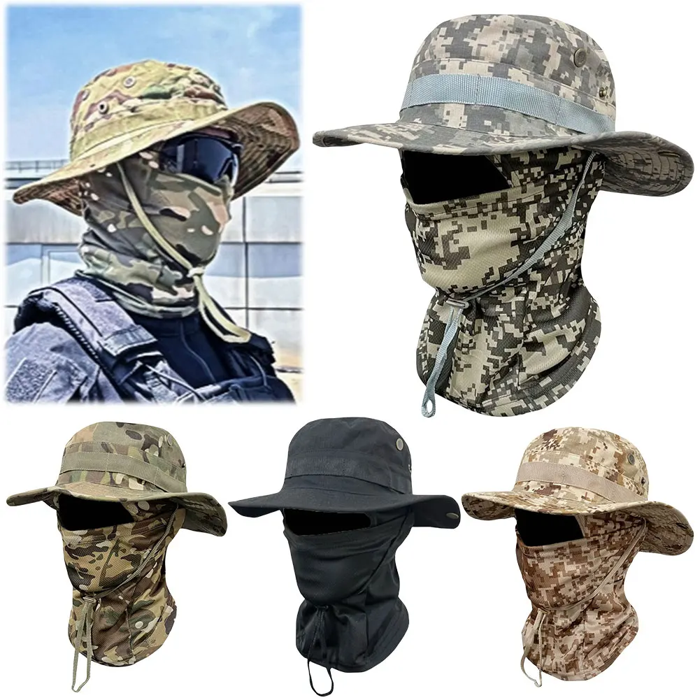 Шляпа Boonie, Балаклава, полнолицевая маска, комплект, рыболовная шляпа с широкими полями, солнцезащитная кепка для рыбалки для мужчин и женщин, рыбалка, пеший туризм, кемпинг
Шляпа Boonie, Балаклава, полнолицевая маска, комплект, рыболовная шляпа с широкими полями, солнцезащитная кепка для рыбалки для мужчин и женщин, рыбалка, пеший туризм, кемпинг