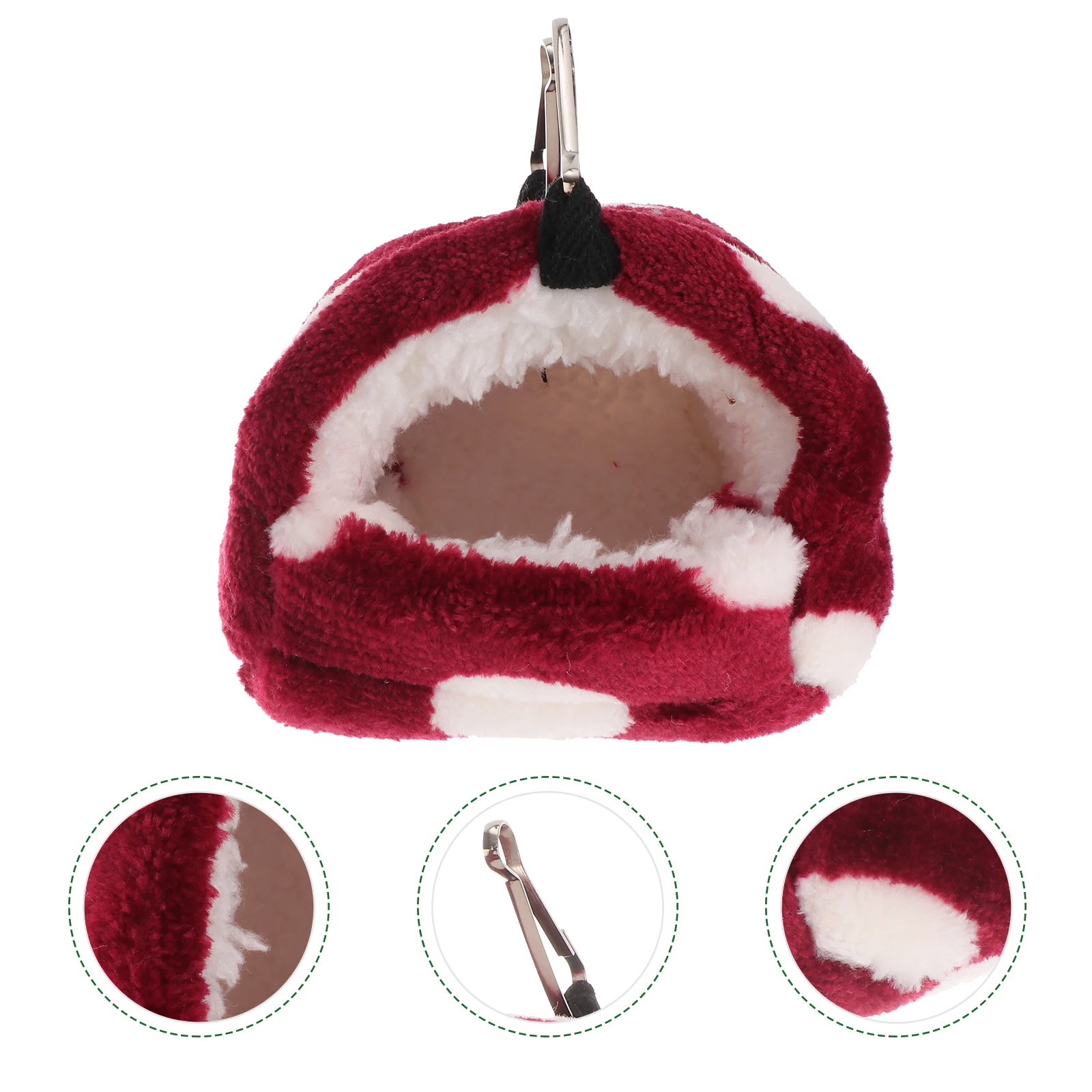 Warm Fleece Pet Bed House Hammock Cozy Shelter For Squirrel Hedgehog Hamster Chinchilla Large Color Insulated Bird Nest
Warm Fleece Pet Bed House Hammock Cozy Shelter For Squirrel Hedgehog Hamster Chinchilla Large Color Insulated Bird Nest