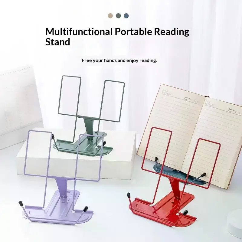 Simple Metal Reading Stand Stable And Not Easy To Collapse Foldable And Adjustable Bookshelf Music Score Stand Phone Holder
Simple Metal Reading Stand Stable And Not Easy To Collapse Foldable And Adjustable Bookshelf Music Score Stand Phone Holder