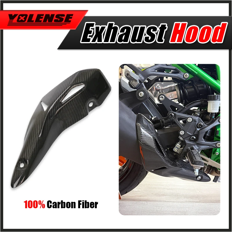 Anti Scalding Cover Carbon Fiber For Z900 Z900SE 2017-2026 Motorcycle Exhaust Heat Shield Protective
Anti Scalding Cover Carbon Fiber For Z900 Z900SE 2017-2026 Motorcycle Exhaust Heat Shield Protective