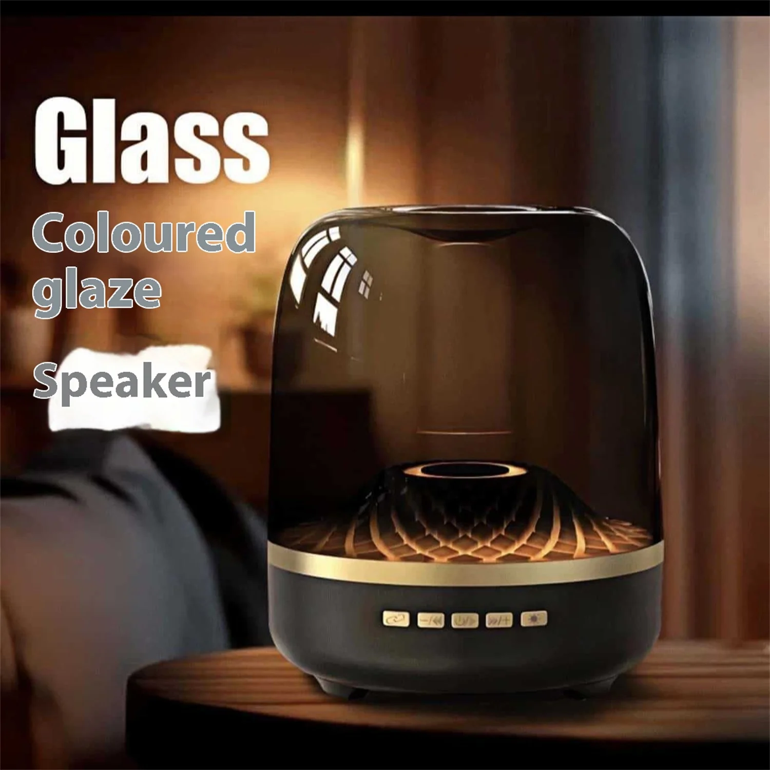 Trendy Bluetooth Speaker for Desktop - RGB Lamp, Deep Bass, Wireless - Elevate Your Lifestyle
Trendy Bluetooth Speaker for Desktop - RGB Lamp, Deep Bass, Wireless - Elevate Your Lifestyle