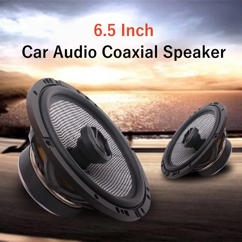Car Coaxial Speaker 6.5 Inch 1 Pair 165AC Modifying Car Door Speaker High Quality Audio Quality Full Range Surround Sound System
Car Coaxial Speaker 6.5 Inch 1 Pair 165AC Modifying Car Door Speaker High Quality Audio Quality Full Range Surround Sound System