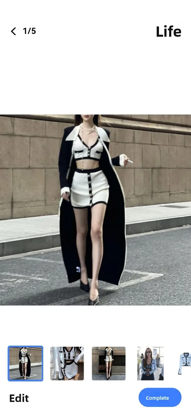 Комплект из шерстяного кардигана Baman с металлическим дизайном Bule Sweet Sle Slim Fit из полиэфирного волокна Long Sve ort Length
Комплект из шерстяного кардигана Baman с металлическим дизайном Bule Sweet Sle Slim Fit из полиэфирного волокна Long Sve ort Length