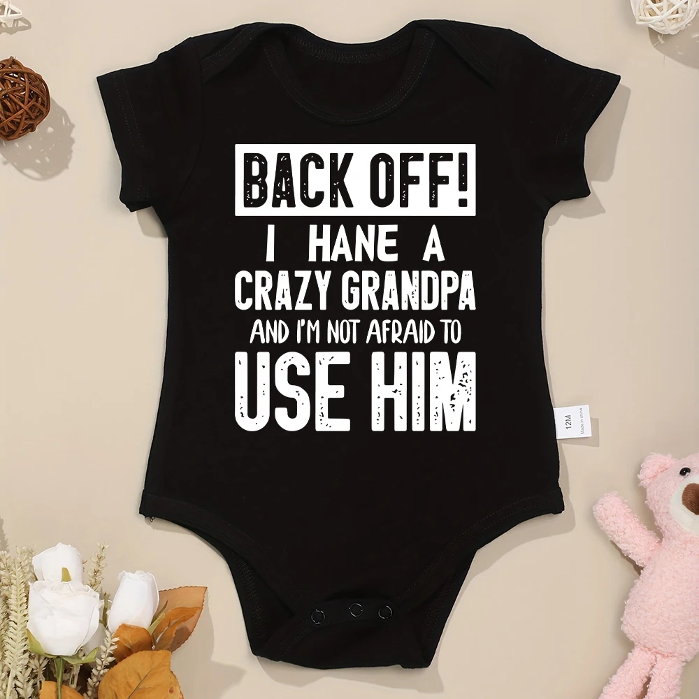 Funny Newborn Clothes Black Short Sleeve Summer Cotton Baby Boy Bodysuit Creative Outdoor Casual Toddler Girl Jumpsuit Cheap
Funny Newborn Clothes Black Short Sleeve Summer Cotton Baby Boy Bodysuit Creative Outdoor Casual Toddler Girl Jumpsuit Cheap