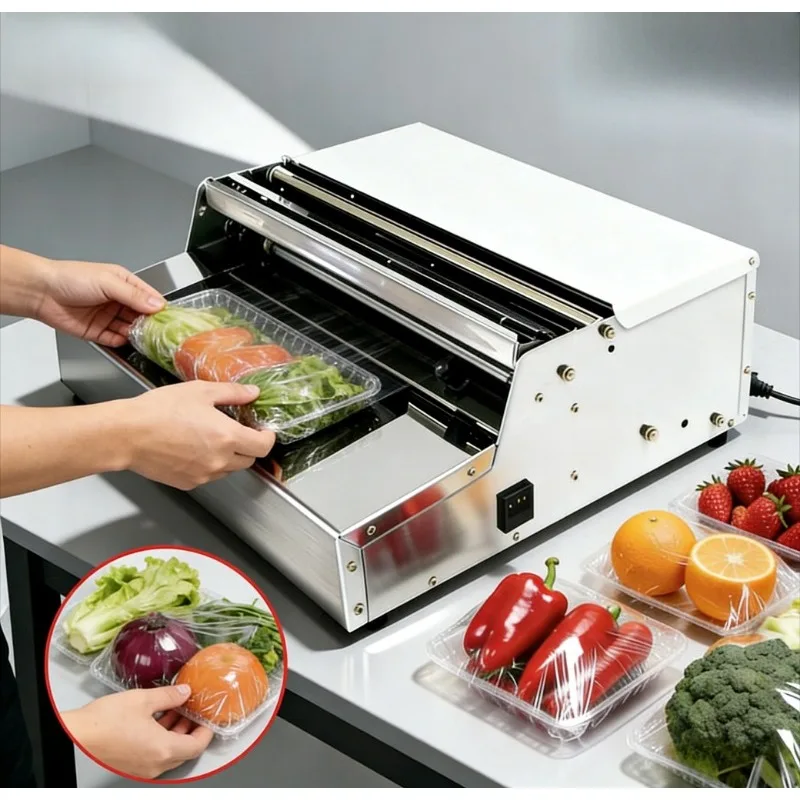 Commercial film sealing machine is suitable for plastic wrap packaging machine for supermarket, fruit shop restaurant cutter
Commercial film sealing machine is suitable for plastic wrap packaging machine for supermarket, fruit shop restaurant cutter