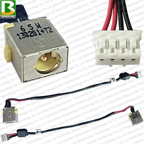 Genuine New DC Power Jack socket cable connector for ACER TRAVELMATE P455 TMP455-M-6623 Gateway NV570 NV570P09U P26U DC30100NK00