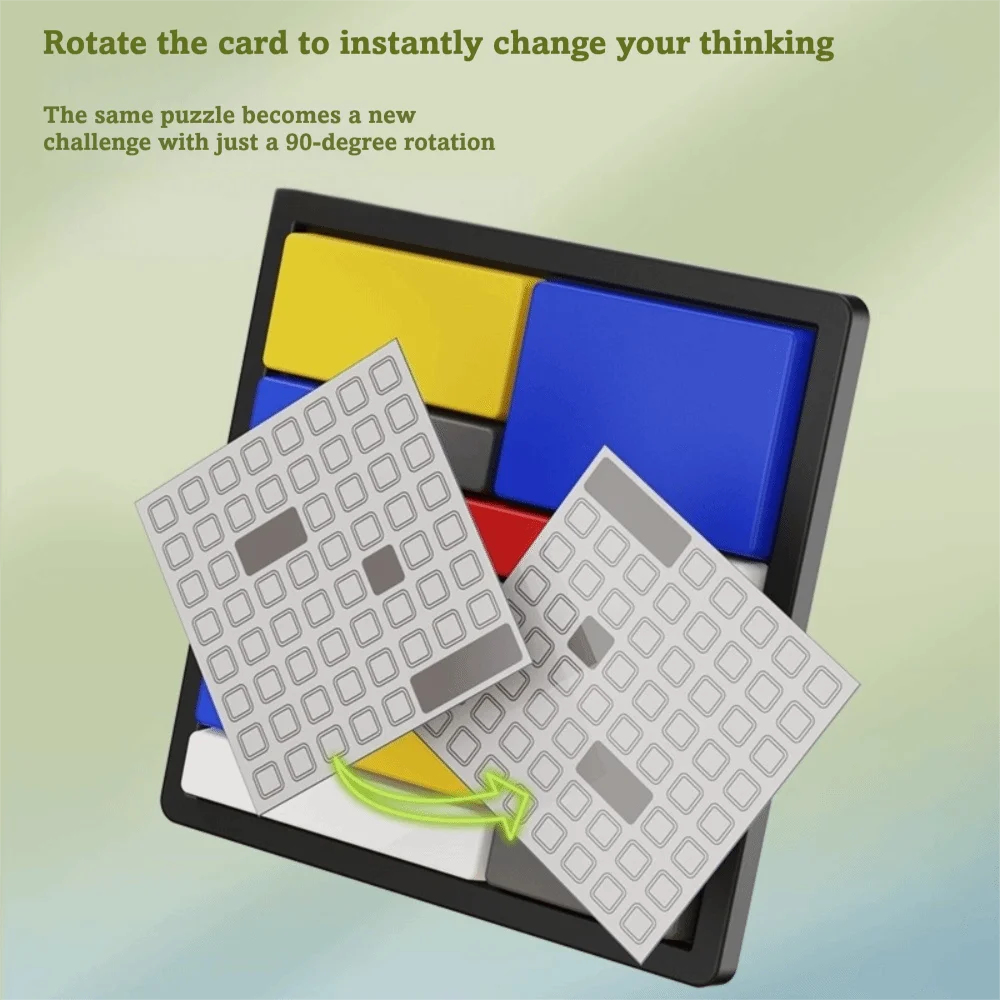 ABS Logical Thinking Training Puzzles Geometric Shape Colorful Intelligence Cubes Cognitive Development Jigsaw Board Games
ABS Logical Thinking Training Puzzles Geometric Shape Colorful Intelligence Cubes Cognitive Development Jigsaw Board Games