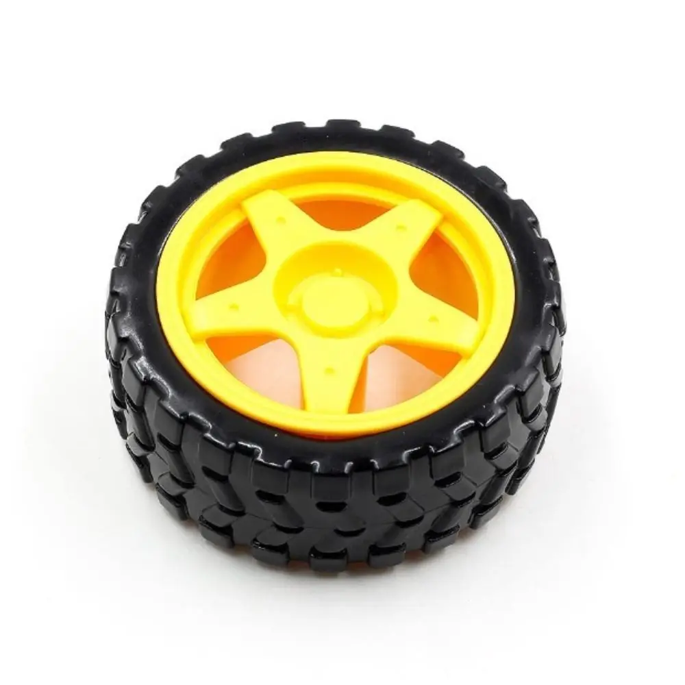 Sturdy and Durable 3-6V DC Electric Motor Magnetic Yellow TT Motor Tire Wheel 1:48 Plastic Dual Shaft Gear Motor DIY
Sturdy and Durable 3-6V DC Electric Motor Magnetic Yellow TT Motor Tire Wheel 1:48 Plastic Dual Shaft Gear Motor DIY