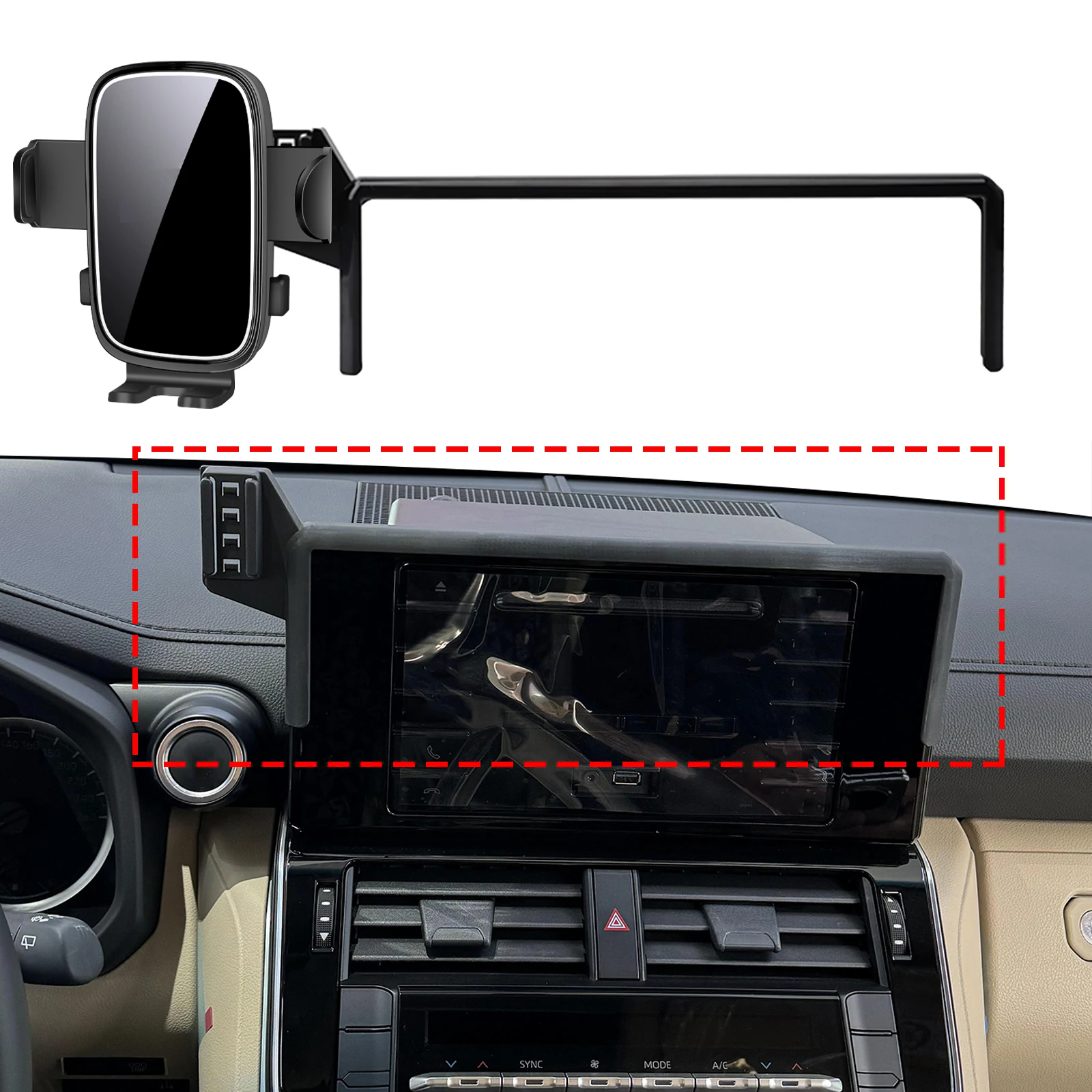 fit for Toyota Land Cruiser LC300 GRX 2022-2024 Custom Fit Phone Holder Mount Dashboard Screen Base No Drill Car accessoires
fit for Toyota Land Cruiser LC300 GRX 2022-2024 Custom Fit Phone Holder Mount Dashboard Screen Base No Drill Car accessoires