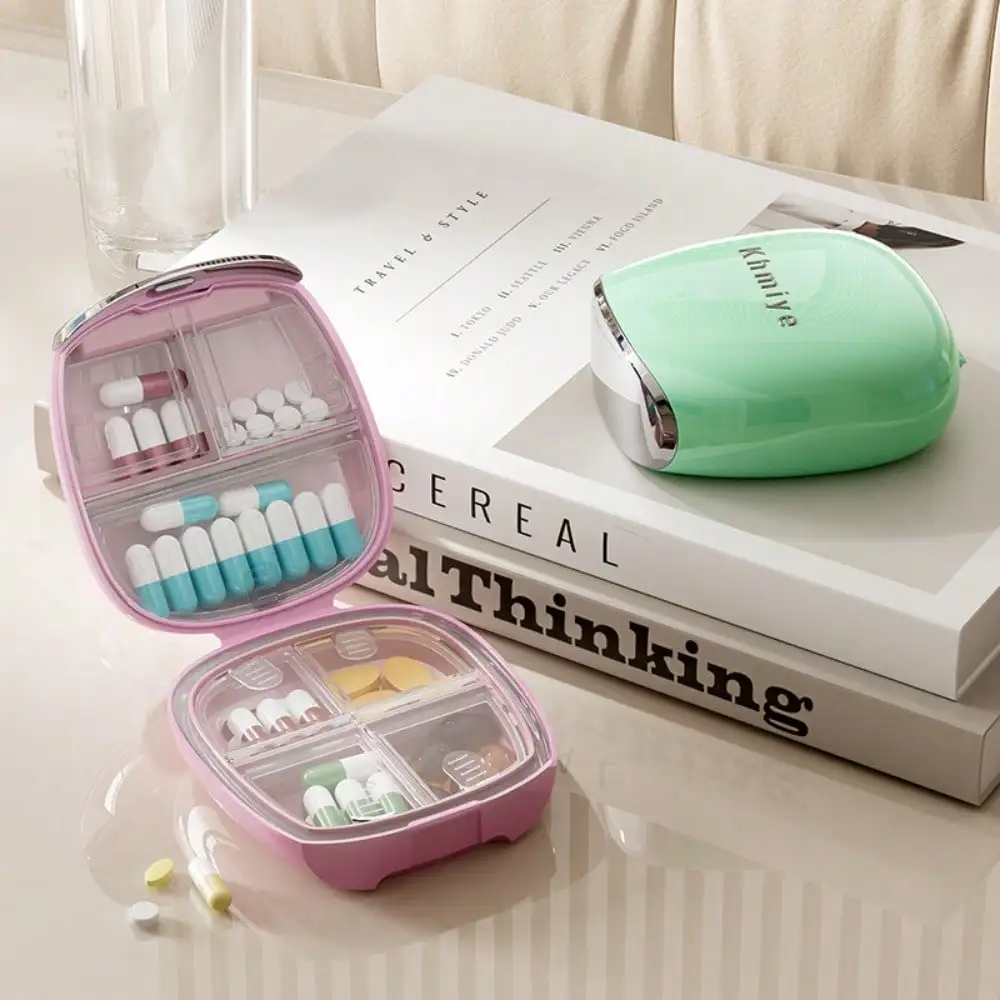 1pc Pill Box Portable Pill Organizer, Daily Pill Reminder Box, Travel Medicine Container, 7 Days Pill Case, Mini Medicine Storage For Home And Travel
1pc Pill Box Portable Pill Organizer, Daily Pill Reminder Box, Travel Medicine Container, 7 Days Pill Case, Mini Medicine Storage For Home And Travel