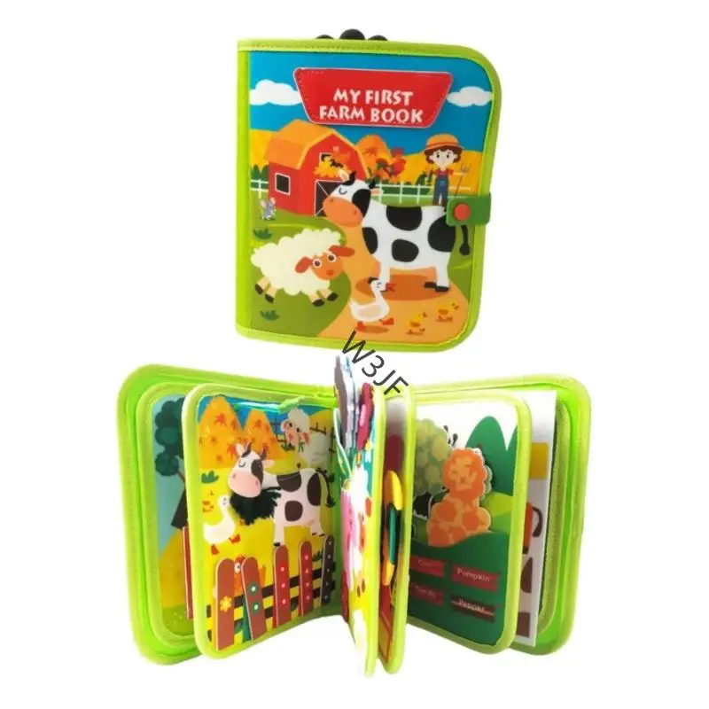 W3JF Fun Interaction Learning Book Activity Book Toy For Toddler Travel Entertainment
W3JF Fun Interaction Learning Book Activity Book Toy For Toddler Travel Entertainment
