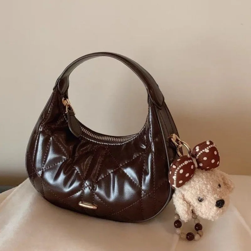 Quilted Handbags for Women 2026 Autumn Winter New Arrival, Niche Design Shoulder Crossbody Bag, Underarm Dumpling Purse
Quilted Handbags for Women 2026 Autumn Winter New Arrival, Niche Design Shoulder Crossbody Bag, Underarm Dumpling Purse