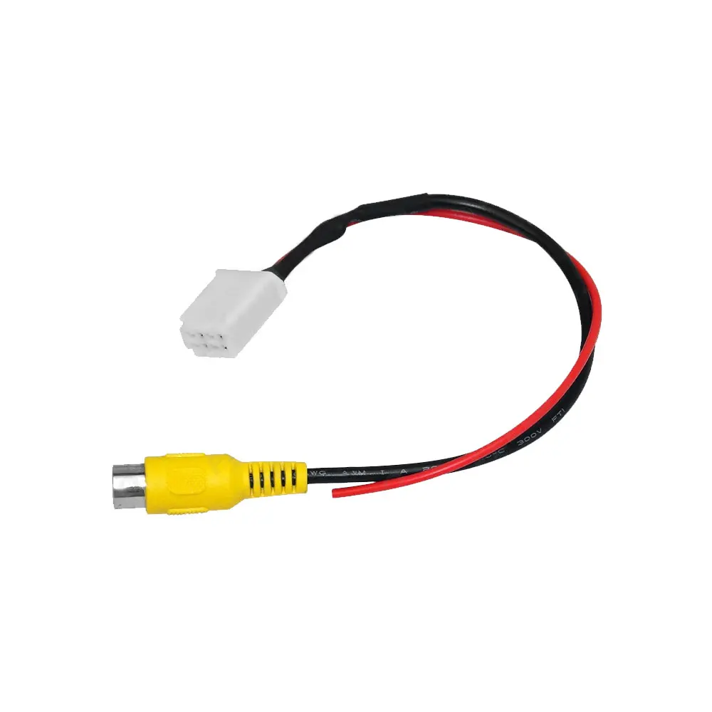 Car Back Up Cable Adapter 4 Pin Male Connector Car Radio Reverse Camera Input Plug Auto Electronics Accessories for Toyota
Car Back Up Cable Adapter 4 Pin Male Connector Car Radio Reverse Camera Input Plug Auto Electronics Accessories for Toyota