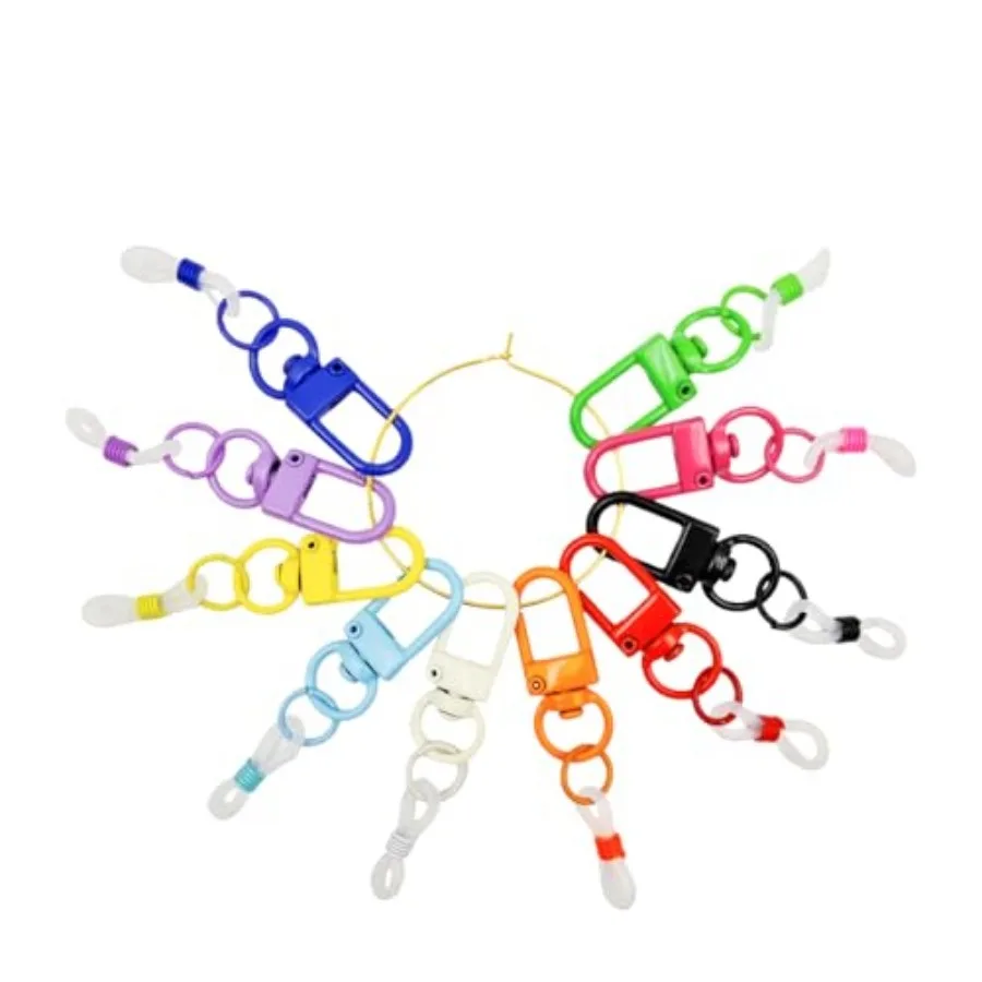 10 PCS Mini Coloured Pen Clips Badge Reel Pen for Lanyard Silicone Pen Holder with Lobster Clasp, Nurse Badge Accessories Silic
10 PCS Mini Coloured Pen Clips Badge Reel Pen for Lanyard Silicone Pen Holder with Lobster Clasp, Nurse Badge Accessories Silic