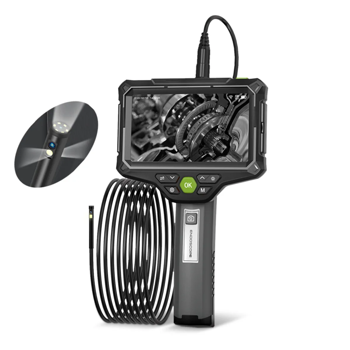 5Inch 8mm 2MP 1080P Triple Lens 3 Camera WIFI Industrial Endoscope Dual Screen Display CMOS Borescope Digital Microscope
5Inch 8mm 2MP 1080P Triple Lens 3 Camera WIFI Industrial Endoscope Dual Screen Display CMOS Borescope Digital Microscope