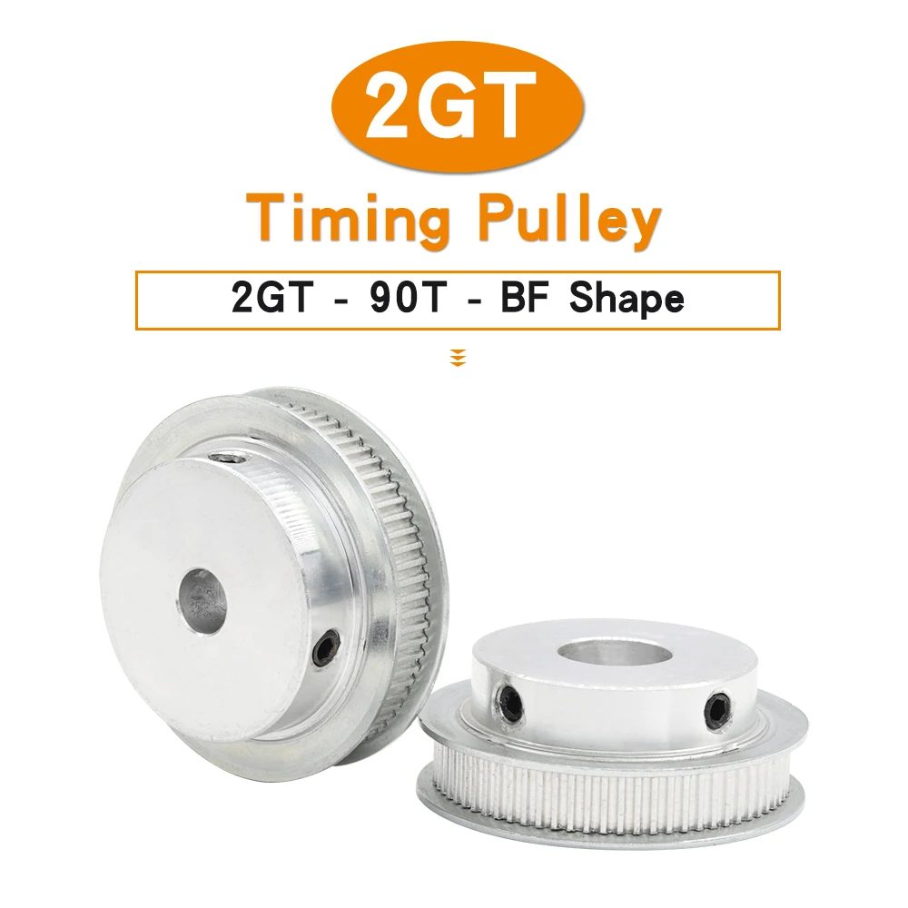 90 Teeth 2M 2GT synchronous Pulley Bore 5/6/6.35/ 8/10/12mm for width 6/10 mm 2GT Timing Belt GT2 pulley Belt 90Teeth 90T
90 Teeth 2M 2GT synchronous Pulley Bore 5/6/6.35/ 8/10/12mm for width 6/10 mm 2GT Timing Belt GT2 pulley Belt 90Teeth 90T