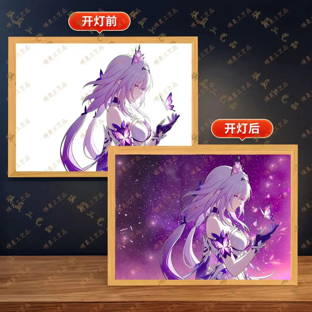 Аниме Honkai: Star Rail Castorice Sparkle Light Картина Ночник Emit Light Декоративная картина Спальня Прикроватное украшение
Аниме Honkai: Star Rail Castorice Sparkle Light Картина Ночник Emit Light Декоративная картина Спальня Прикроватное украшение