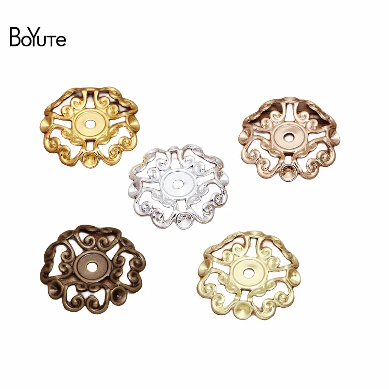 BoYuTe (50 Pieces/Lot) 23MM Filigree Flower Brass Material Handmade DIY Accessories
BoYuTe (50 Pieces/Lot) 23MM Filigree Flower Brass Material Handmade DIY Accessories