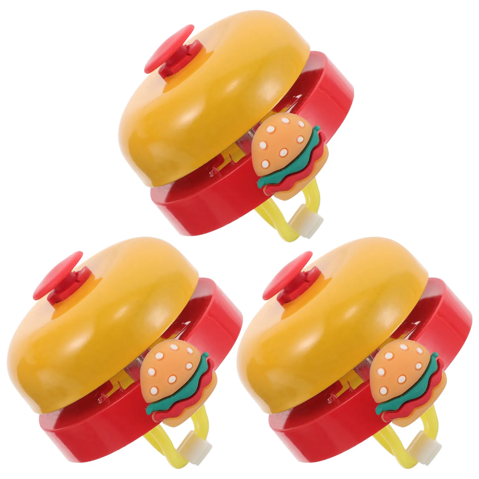 3Pcs Bicycle Bell Universal Mounting Cartoon Cycling Horn for Scooter Accessories Bright Fun Safety Alert
3Pcs Bicycle Bell Universal Mounting Cartoon Cycling Horn for Scooter Accessories Bright Fun Safety Alert
