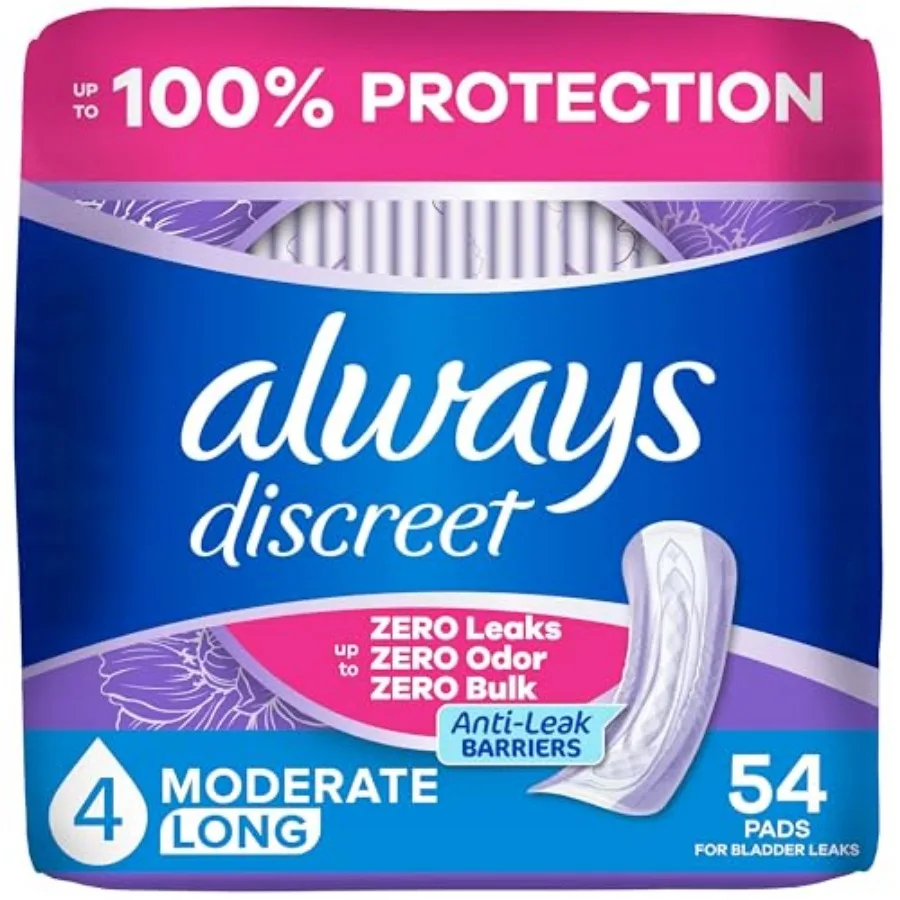 Always Discreet Adult Incontinence Pa Women, Drier, 4 Drop Long Lengt, Moderate orncy, Pa Bladder Control Manament, Bladder L
Always Discreet Adult Incontinence Pa Women, Drier, 4 Drop Long Lengt, Moderate orncy, Pa Bladder Control Manament, Bladder L