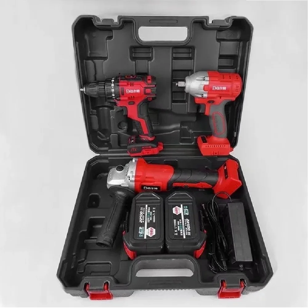 2025 New Power tool lithium electric drill 10-section brushless drill electric wrench lithium electric angle grinder Metal tin
2025 New Power tool lithium electric drill 10-section brushless drill electric wrench lithium electric angle grinder Metal tin