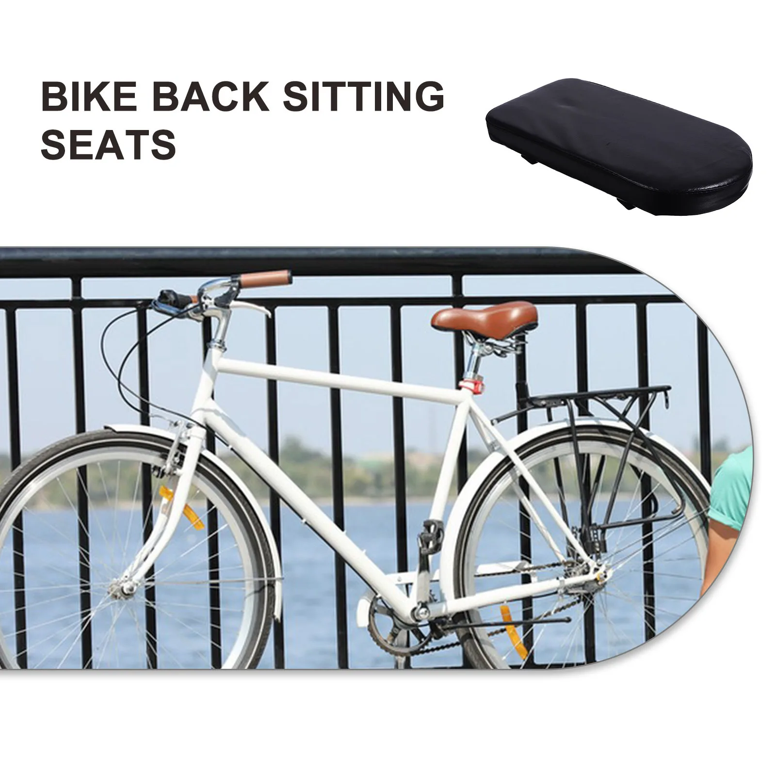 Bike Back Sitting Seats Enhanced Cushioned Wear-Resistant Quick-Dry Rear Rack Mat for Stable Secure Cycling Accessories
Bike Back Sitting Seats Enhanced Cushioned Wear-Resistant Quick-Dry Rear Rack Mat for Stable Secure Cycling Accessories