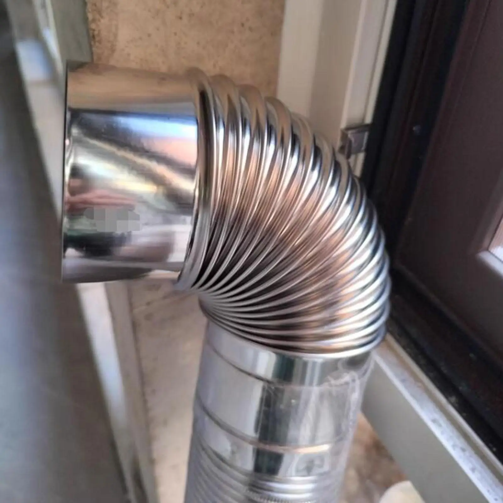 90° Stove Elbow Pipe Connector Stainless Steel Rust Resistant Simple Assembly Flue Adapter Tube
90° Stove Elbow Pipe Connector Stainless Steel Rust Resistant Simple Assembly Flue Adapter Tube