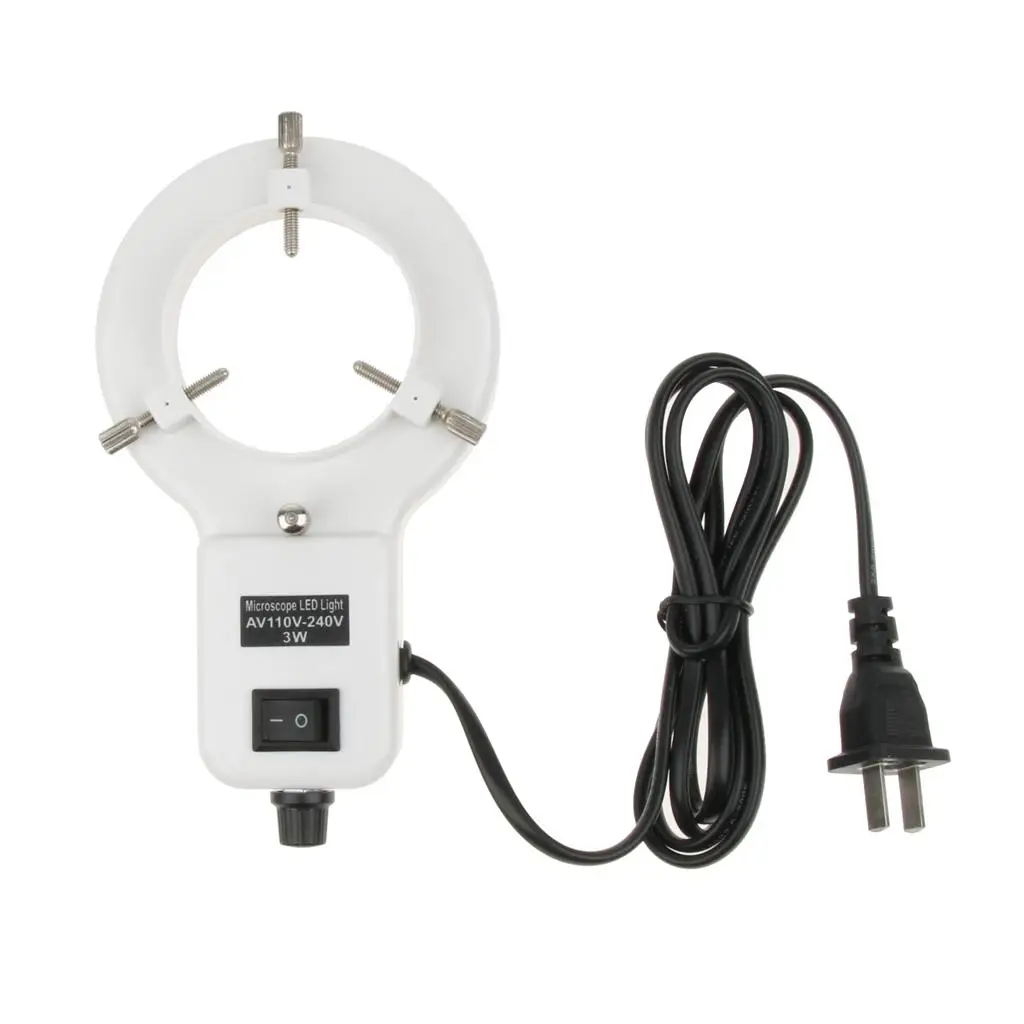 Compact LED Microscope Ring Illuminator Lamp Easy Install Long Service Life Light Holder for Research Use
Compact LED Microscope Ring Illuminator Lamp Easy Install Long Service Life Light Holder for Research Use