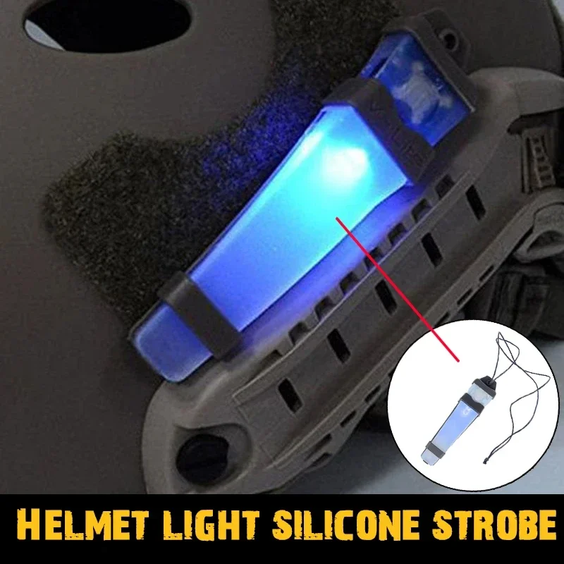 Tactical Helmet Light Silicone Strobe Light Waterproof Portable Survival Signal Cycling Night Light Camping Wilderness Survival
Tactical Helmet Light Silicone Strobe Light Waterproof Portable Survival Signal Cycling Night Light Camping Wilderness Survival