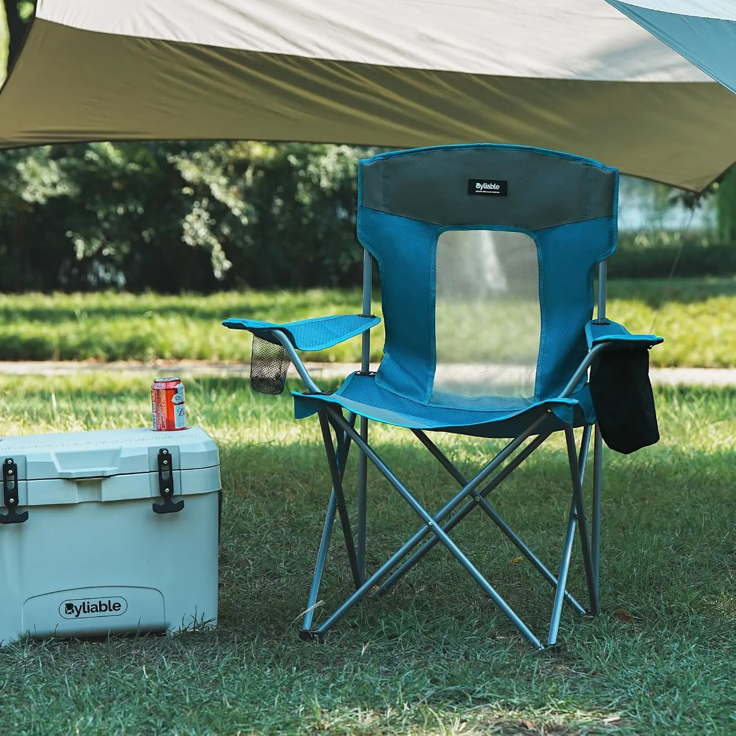 Camping Folding Chair Outdoor Lawn Portable Lightweight Camp Folding Chairs for Adult Outside with Cup Holder, Cooler Pouch
Camping Folding Chair Outdoor Lawn Portable Lightweight Camp Folding Chairs for Adult Outside with Cup Holder, Cooler Pouch