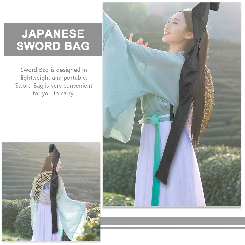 Sword Back Bag Cover Shoulder Storage Carry Carrying Pouch Holders Japanese Swords Black Lightweight Portable Martial
Sword Back Bag Cover Shoulder Storage Carry Carrying Pouch Holders Japanese Swords Black Lightweight Portable Martial