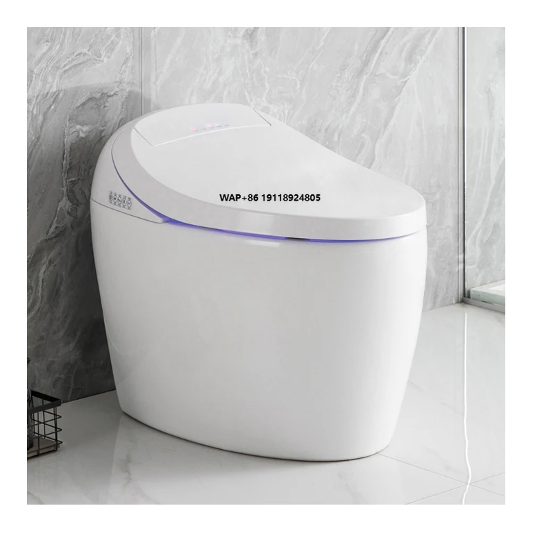 Умный унитаз-биде с автоматическим смывом, удлиненный, электронный, напольный, керамический, интеллектуальный туалет
Умный унитаз-биде с автоматическим смывом, удлиненный, электронный, напольный, керамический, интеллектуальный туалет