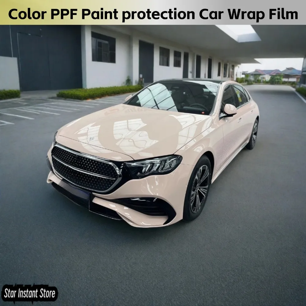 TPU Sakura Pink Color PPF Paint protection Self Healing Hydrophobic Anti Scratch 7.5mil High Good Quality Car Wrap Film
TPU Sakura Pink Color PPF Paint protection Self Healing Hydrophobic Anti Scratch 7.5mil High Good Quality Car Wrap Film