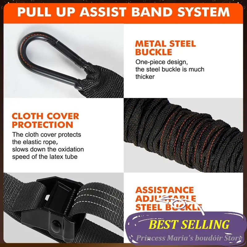 Pull Up Assistance Bands Resistance Strap Elastic Hanging Rope Pull Bar Fitness Auxiliary Pull Latex Workout Band
Pull Up Assistance Bands Resistance Strap Elastic Hanging Rope Pull Bar Fitness Auxiliary Pull Latex Workout Band