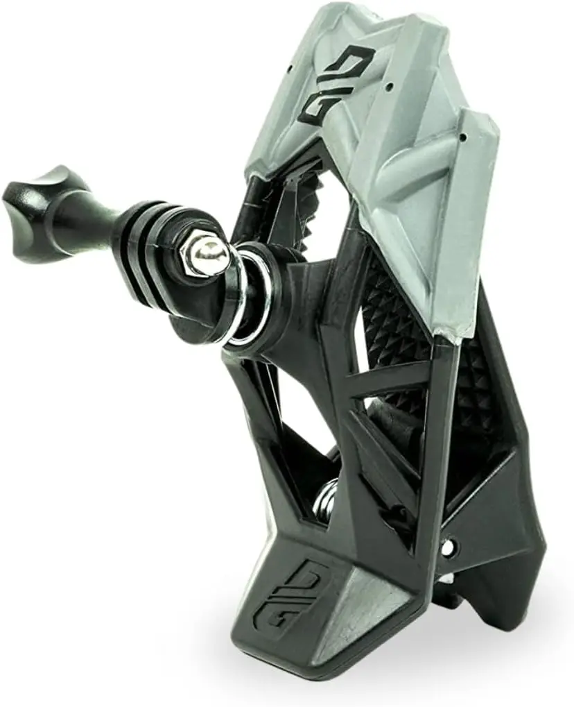 Universal Helmet Clamp Mount for Action Cameras - Stealth Black, Fits Dirtbike, Motocross, Enduro, Motorcycle, ATV
Universal Helmet Clamp Mount for Action Cameras - Stealth Black, Fits Dirtbike, Motocross, Enduro, Motorcycle, ATV