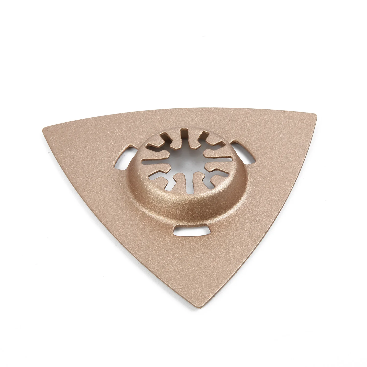 Multi-Tool Attachment 80mm 3.14'' Carbide Triangle Rasp Carbide Coated Design Effective On Concrete For Smoothing Surfaces
Multi-Tool Attachment 80mm 3.14'' Carbide Triangle Rasp Carbide Coated Design Effective On Concrete For Smoothing Surfaces