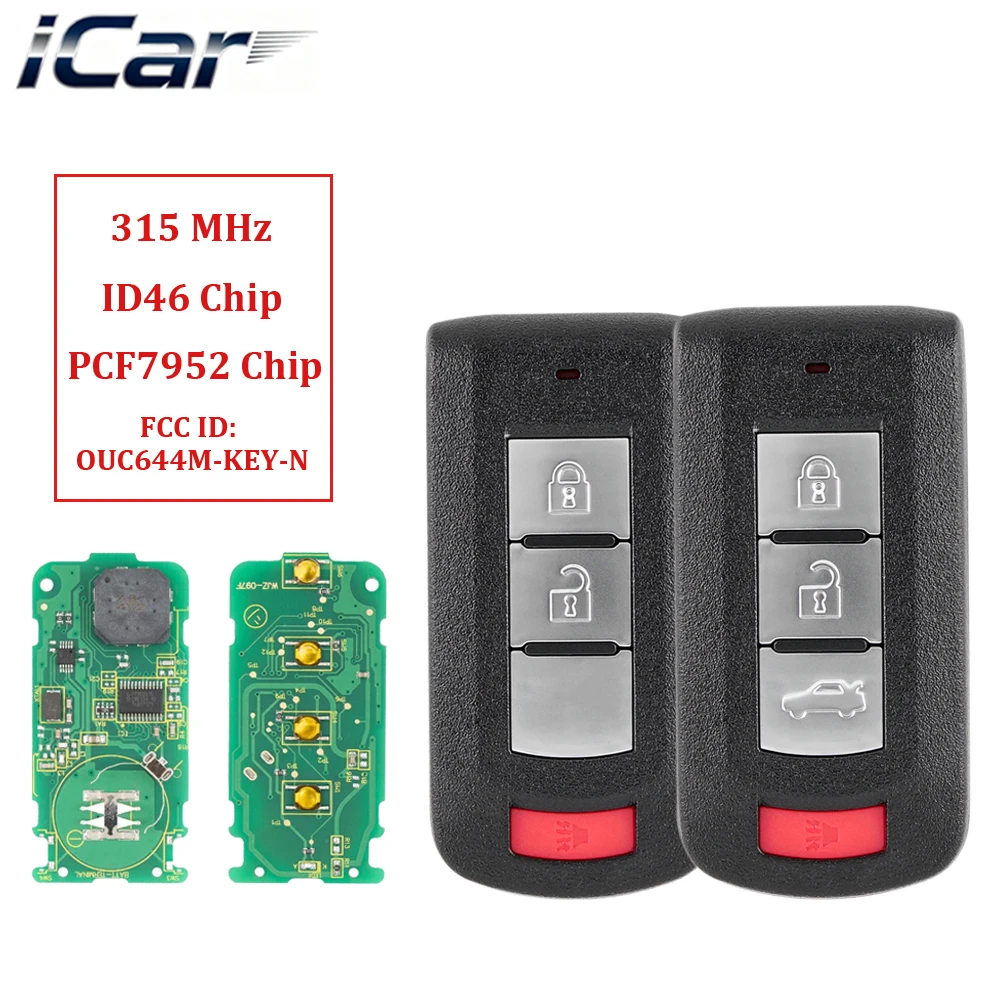 2 + 1/3 + 1 кнопки 315 МГц ID46 автомобильный дистанционный смарт-ключ для MITSUBISHI ASX Outlander Sport Pajero Shogun Montero Lancer OUC644M-KEY-N
2 + 1/3 + 1 кнопки 315 МГц ID46 автомобильный дистанционный смарт-ключ для MITSUBISHI ASX Outlander Sport Pajero Shogun Montero Lancer OUC644M-KEY-N