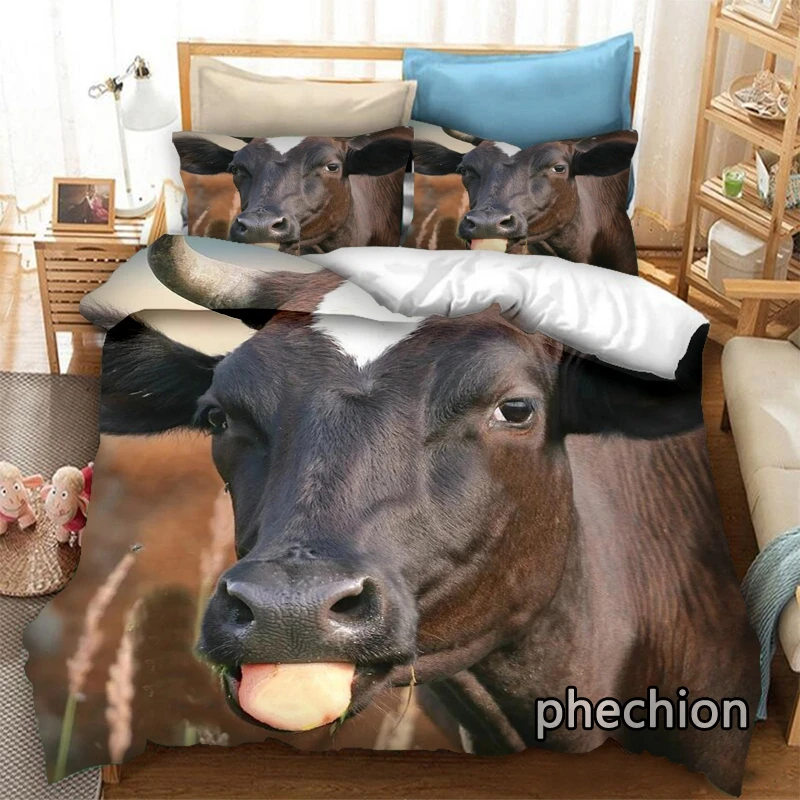 phechion Animal Cow 3D Print Bedding Set Duvet Covers Pillowcases One Piece Comforter Bedding Sets Bedclothes Bed Linen K198
phechion Animal Cow 3D Print Bedding Set Duvet Covers Pillowcases One Piece Comforter Bedding Sets Bedclothes Bed Linen K198