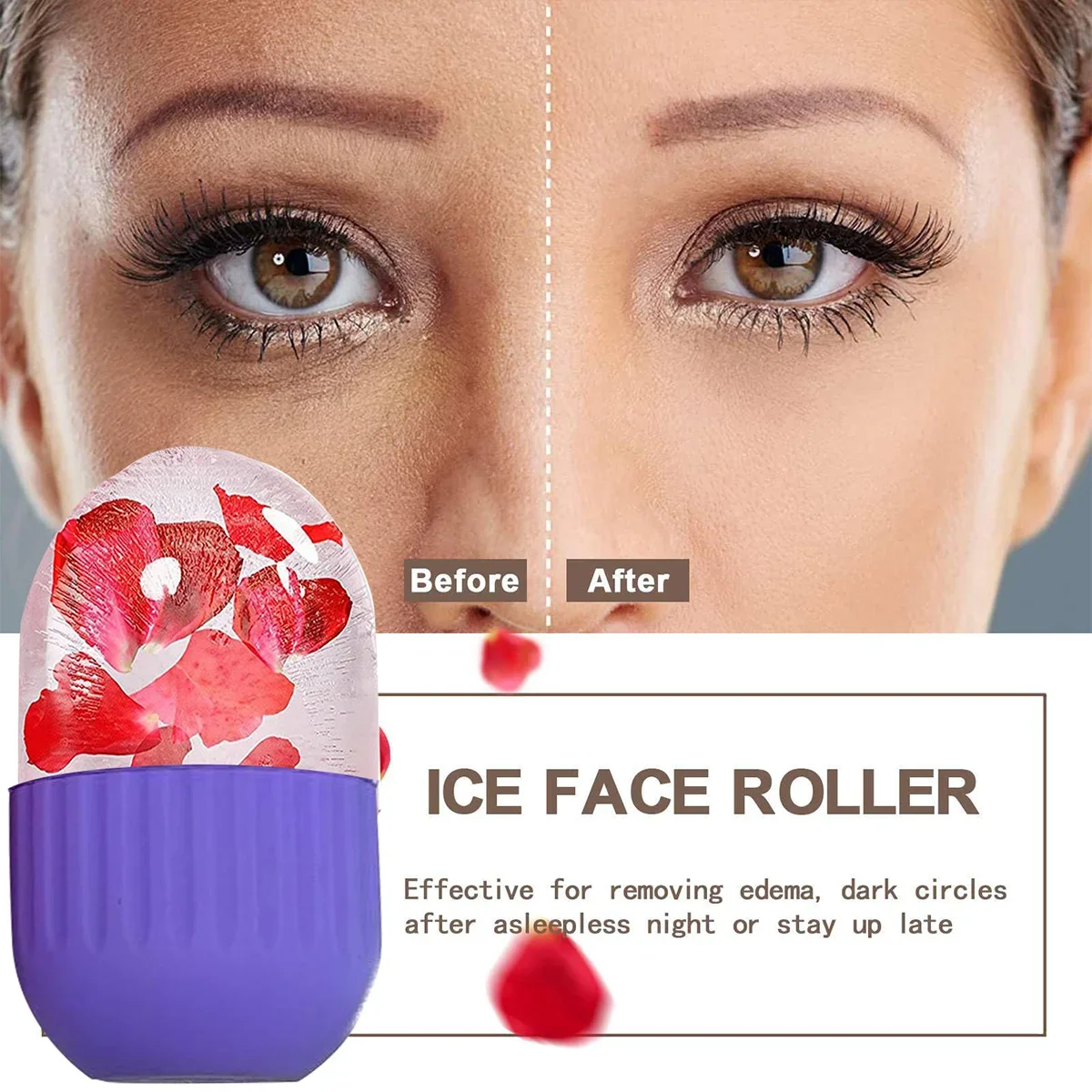 Ice Face Roller Facial Lifting Contouring Tools Silicone Ice Cube Trays Ice Globe Balls Eye Face Massager Beauty Skin Care Tools
Ice Face Roller Facial Lifting Contouring Tools Silicone Ice Cube Trays Ice Globe Balls Eye Face Massager Beauty Skin Care Tools