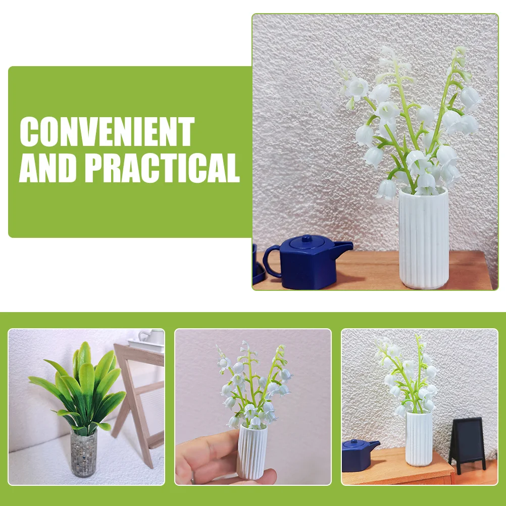 4Pcs Miniature Potted Flower Realistic Greenery Decor Lifelike Landscape Tiny Bonsai Home Accessories Miniature Potted Flower
4Pcs Miniature Potted Flower Realistic Greenery Decor Lifelike Landscape Tiny Bonsai Home Accessories Miniature Potted Flower