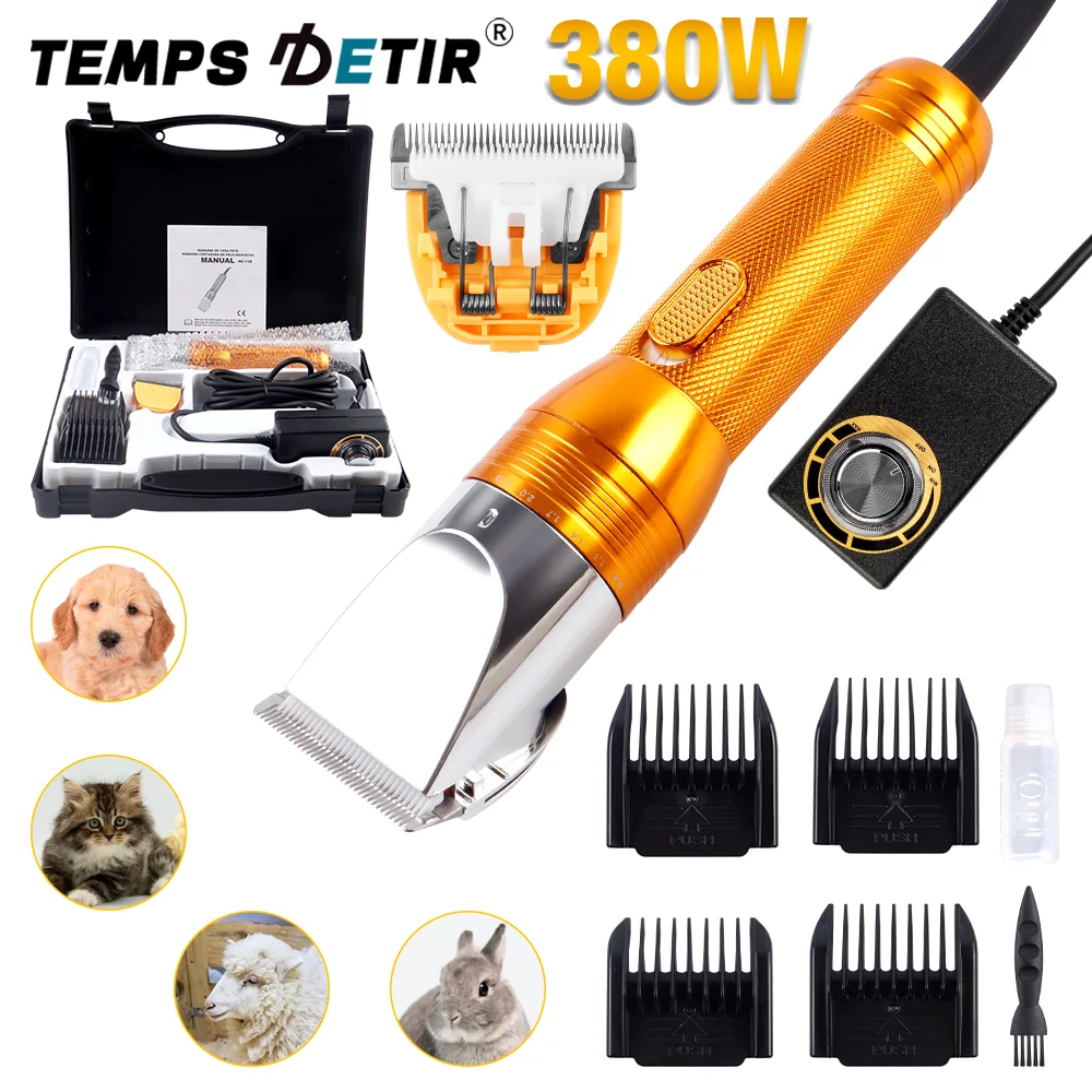 Электробритва для животных 110–220 В, машинка для стрижки волос с 6 скоростями, бытовые электрические ножницы с плавной регулировкой скорости и гребнем 3–12 мм, триммер для ковра, острые и не застревающие лезвия
Электробритва для животных 110–220 В, машинка для стрижки волос с 6 скоростями, бытовые электрические ножницы с плавной регулировкой скорости и гребнем 3–12 мм, триммер для ковра, острые и не застревающие лезвия