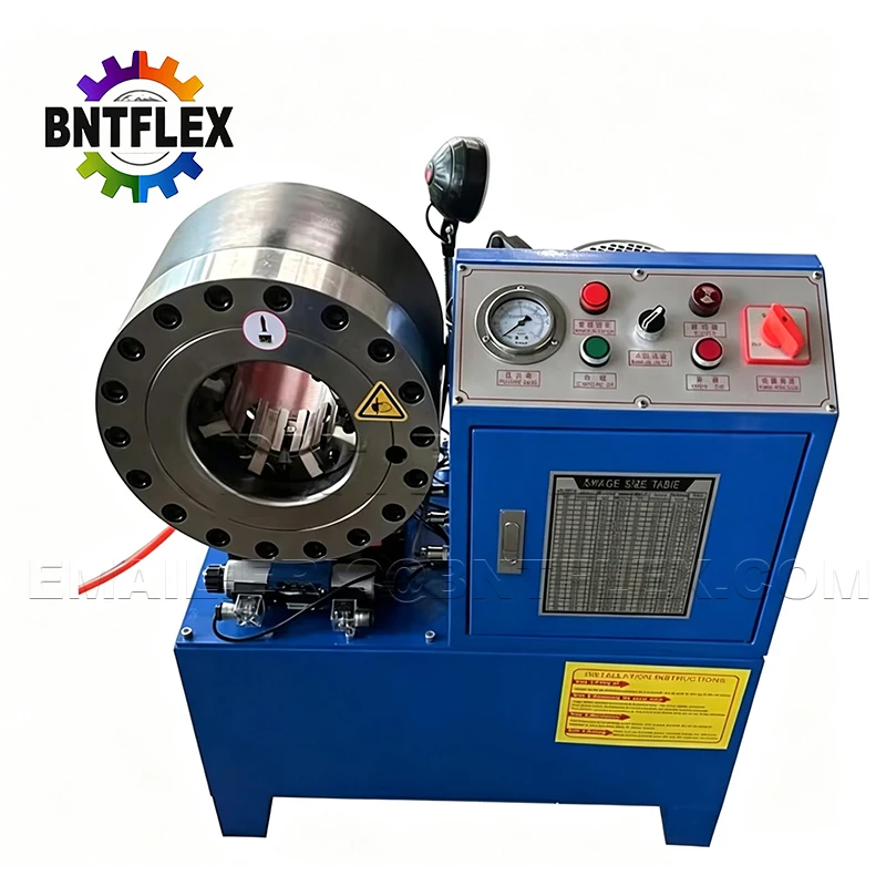 Customized Barnett 68 Hydraulic Crimping Machine for Factory Production of Rubber Products
Customized Barnett 68 Hydraulic Crimping Machine for Factory Production of Rubber Products