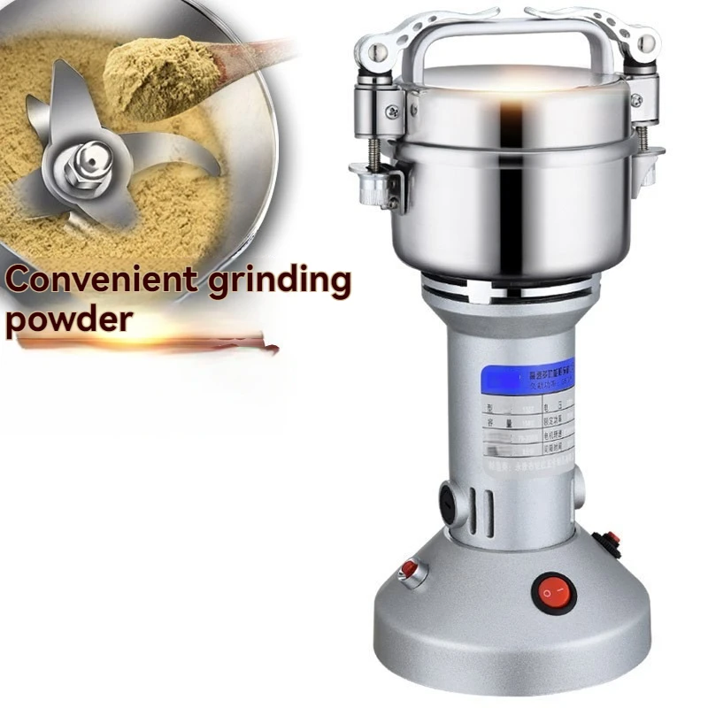 150g Electric Grinder mill Grain grinder machine Bean Grind machine Stainless Steel Grinding Herbs Powder Machine
150g Electric Grinder mill Grain grinder machine Bean Grind machine Stainless Steel Grinding Herbs Powder Machine