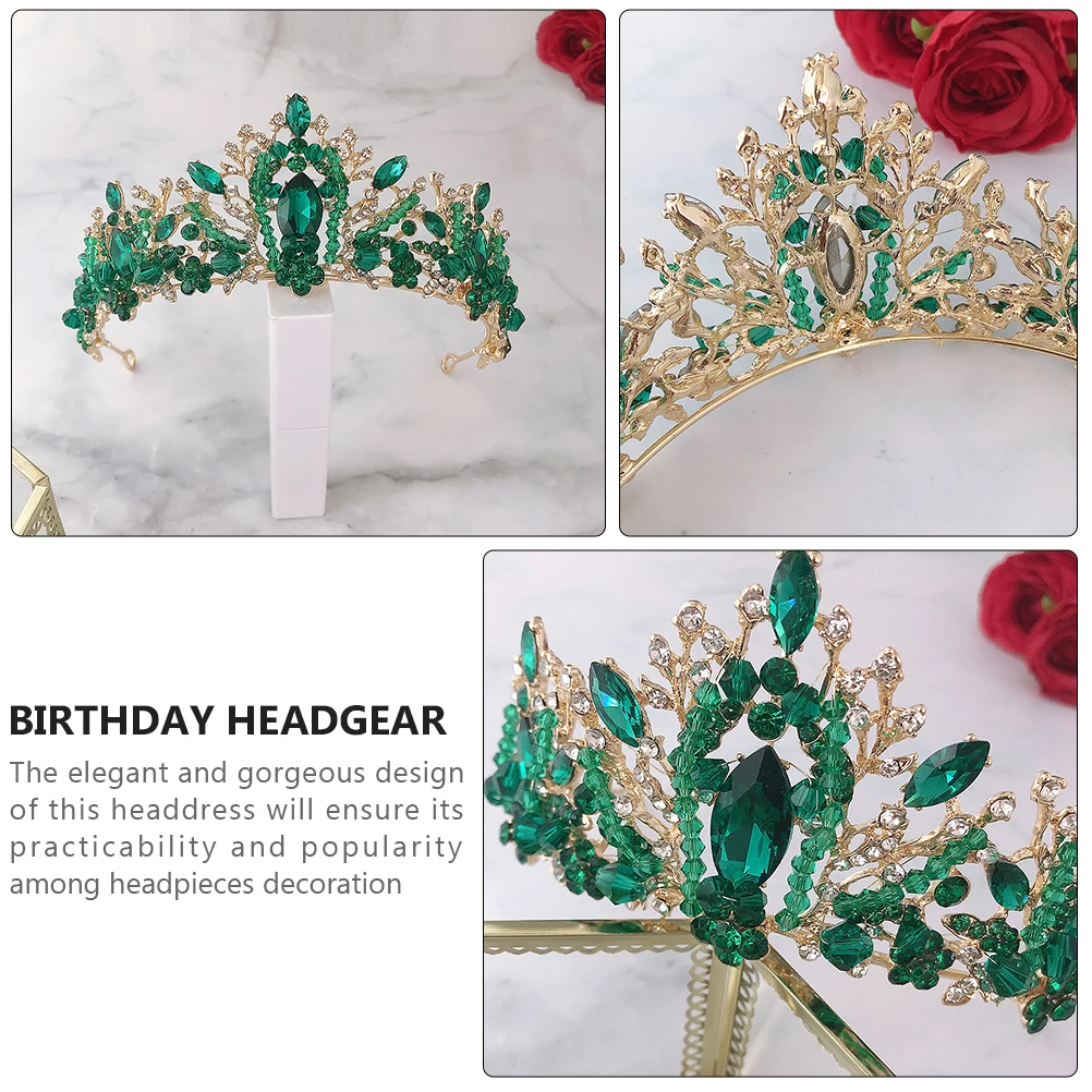 Bride Crystal Crown Bridal Hair Accessories Fashion Headwear Pageant Crowns Blue Alloy Wedding Engagement Girls Women
Bride Crystal Crown Bridal Hair Accessories Fashion Headwear Pageant Crowns Blue Alloy Wedding Engagement Girls Women