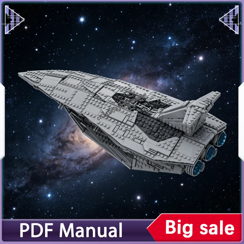 Military Space War MOC Building Blocks, Interstellar Fighter Spaceship Bricks Set, DIY Toy for Hobby Collection
Military Space War MOC Building Blocks, Interstellar Fighter Spaceship Bricks Set, DIY Toy for Hobby Collection