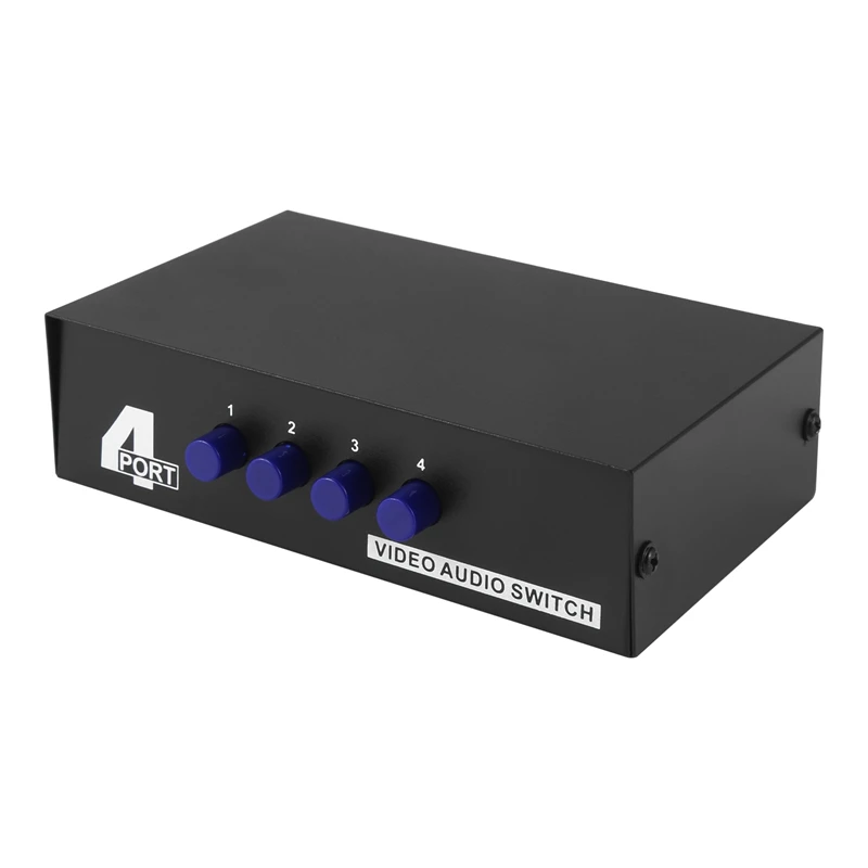 A22R-4 порт AV-переключатель RCA-переключатель 4 в 1, композитный видео L/R аудио селектор для игровых консолей DVD STB
A22R-4 порт AV-переключатель RCA-переключатель 4 в 1, композитный видео L/R аудио селектор для игровых консолей DVD STB