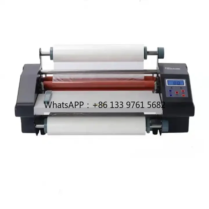 DB 480 High Quality Double Side Laminating Cold and Hot Roll Heating Lamination Machine
DB 480 High Quality Double Side Laminating Cold and Hot Roll Heating Lamination Machine