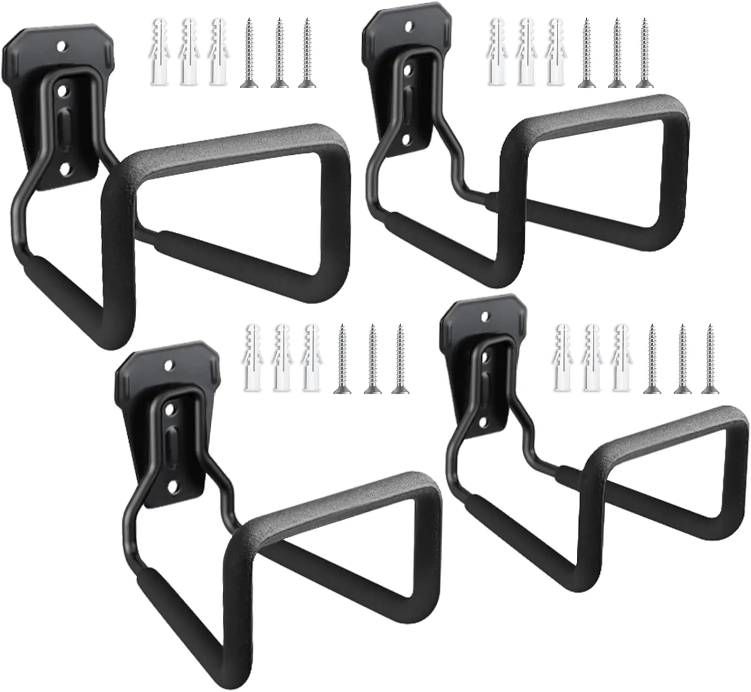 Сверхмощная подставка для садового шланга, 4 шт. настенная металлическая вешалка для хранения на открытом воздухе и в гараже
Сверхмощная подставка для садового шланга, 4 шт. настенная металлическая вешалка для хранения на открытом воздухе и в гараже