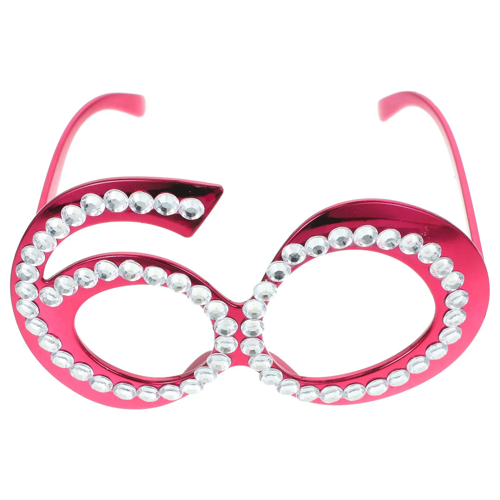 Digital 60 Glasses Birthday Party Photo Props Lightweight Plastic Frame Glitter Rhinestone Celebration Accessories Dancing
Digital 60 Glasses Birthday Party Photo Props Lightweight Plastic Frame Glitter Rhinestone Celebration Accessories Dancing